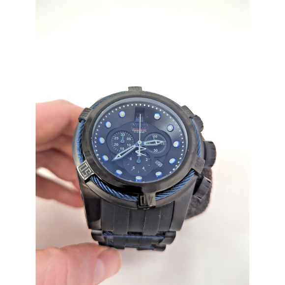 Invicta Jason Taylor Limited Edition 164/999 Model 25231 Mens' Watch Blue/Black - Picture 2 of 8